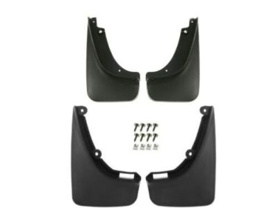 GM Rear Splash Guards in Satin Steel Metallic 84289525