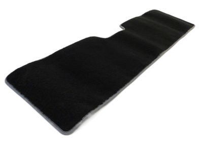 GM First-Row Premium Carpeted Floor Mats in Jet Black with Medium Ash Gray Binding and GMC Logo 84297567