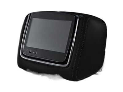 GM Rear-Seat Infotainment System with DVD Player in Jet Black Vinyl Medium Ash Gray Stitching 84300010