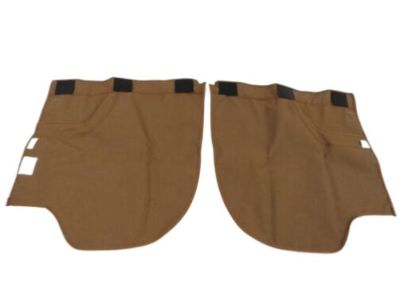 GM Carhartt Crew Cab Rear Side Door Trim Panel Cover in Brown 84301785