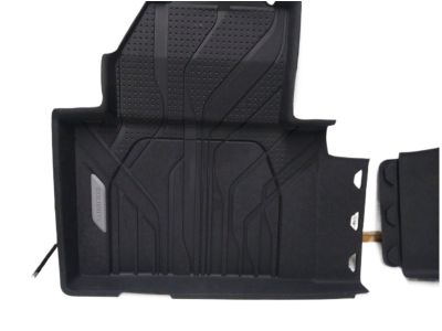 GM Second-Row Interlocking Floor Liner in Jet Black 84325556