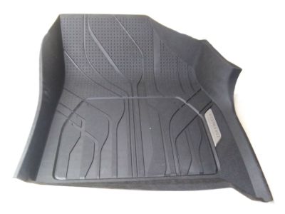 GM Front Floor Liners in Jet Black with Chevrolet Script 84331850