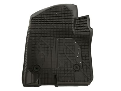 GM First-Row Premium All-Weather Floor Liner in Very Dark Atmosphere with Z71 Logo (for Vehicles with Center Console) 84333611