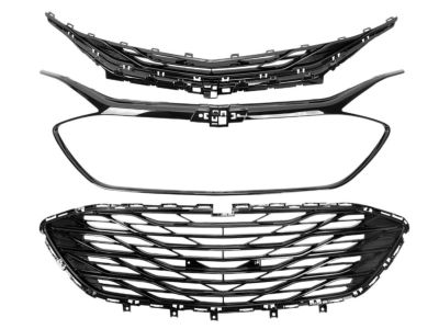 GM Grille in Black Mesh 84337317