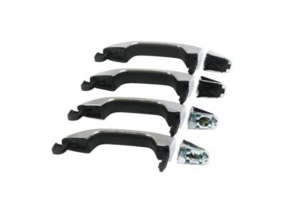 GM Front and Rear Door Handles in Chrome 84338766