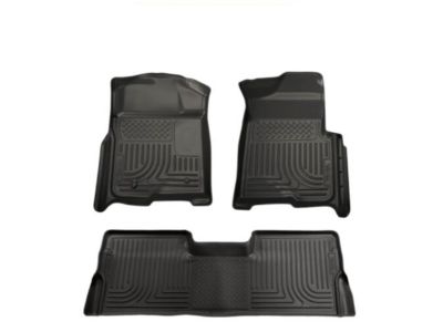 84348199 GM Crew Cab Second-Row Interlocking Premium All-Weather Floor Liner in Very Dark Atmosphere for Z71 Product Photo 1 of 1