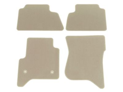 GM Rear Premium Carpeted Floor Mats in Dune 84350199