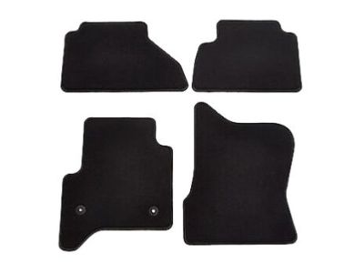 GM Rear Premium Carpeted Floor Mats in Jet Black 84351330