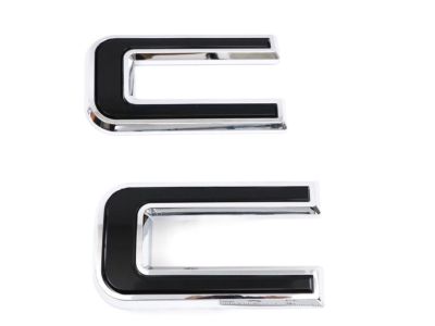 GM GMC Emblems in Black (for Vehicles with MultiPro Tailgate) 84364354