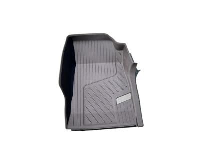 GM First-Row Premium All-Weather Floor Liners in Jet Black with GMC Logo 84370640