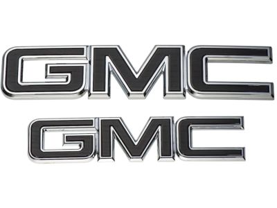 GM GMC Emblems in Black 84378383