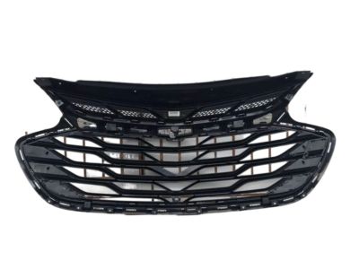 GM Grille in Mosaic Black with Chrome Surround and Bowtie Logo 84384740