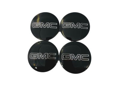 GM Center Cap in Black with Black GMC Logo 84388431
