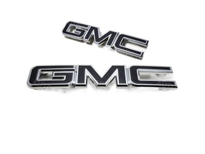 GM GMC Emblems in Black 84395036