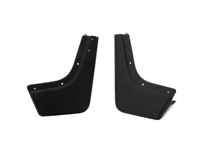 GM Front Splash Guards in Pitch Dark Night 84397219