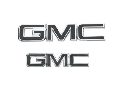 GM GMC Emblems in Black 84416280