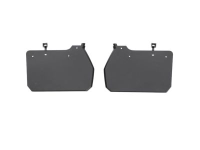 GM Front Splash Guards in Black 84420655
