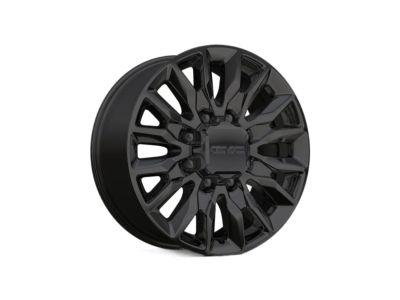 GM 18x8-Inch Multi-Spoke Wheel in High Gloss Black 84428945