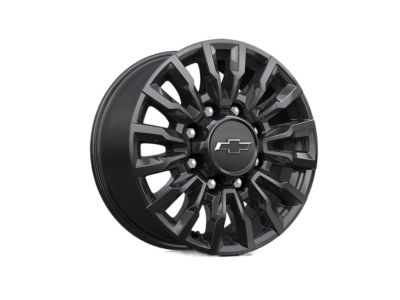 GM 18x8-Inch Multi-Spoke Wheel in High Gloss Black 84428945