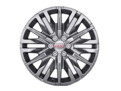 GM 22x9-Inch Aluminum 6-Split-Spoke Wheel in Polished Finish 84437265