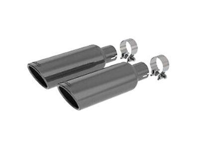 GM 3.6L or 5.3L Polished Stainless Steel Angle-Cut Dual-Wall Exhaust Tip with GMC Logo 84439203