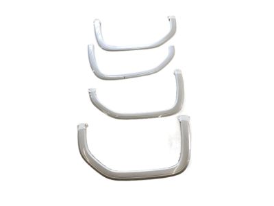 GM Front and Rear Fender Flare Set in White Frost Tricoat 84442522
