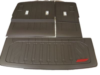 GM Integrated Cargo Liner in Teak with GMC Logo 84445537
