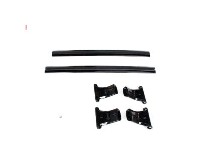 GM Roof Rack Cross Rails Package in Black 84456361