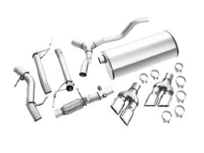 GM 5.3L Cat-Back Dual-Exit Exhaust Upgrade System 84460758
