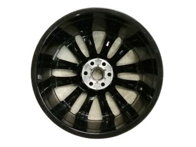 GM 20x8-Inch Aluminum 12-Spoke Wheel in High Gloss Black 84465276
