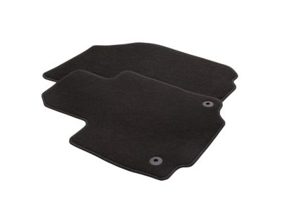 GM First- and Second-Row Carpeted Floor Mats in Jet Black 84474714