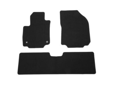 GM First- and Second-Row Carpeted Floor Mats in Jet Black 84475240