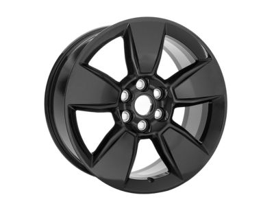 GM 18x8.5-Inch Aluminum 5-Spoke Wheel in Gloss Black 84504790