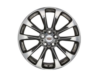 GM 20x8.5-Inch Polished Aluminum 10-Spoke Wheel 84506956