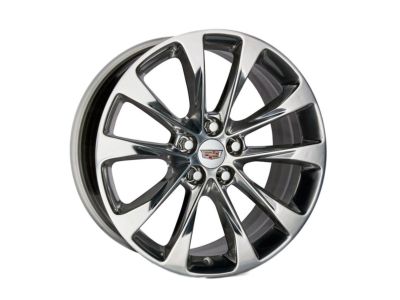 GM 20x8.5-Inch Polished Aluminum 10-Spoke Wheel 84506956