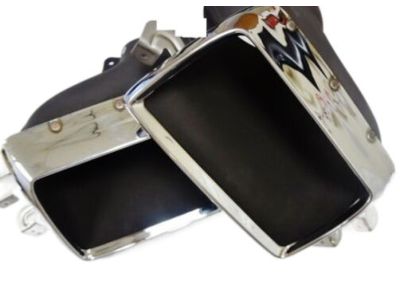 GM Exhaust Bezels in Black (not compatible with Sport Trims) 84513507