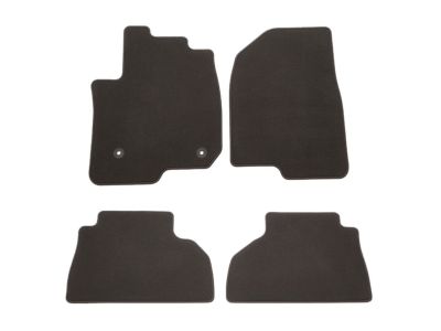 GM Double Cab First- and Second-Row Carpeted Floor Mats in Atmosphere 84519748