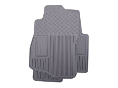 GM Regular Cab First-Row Premium All-Weather Floor Mats in Jet Black 84521605