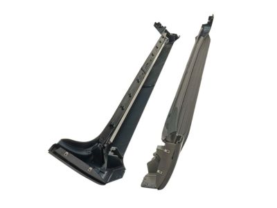 GM Molded Assist Steps in Graphite Metallic with Black Step Pad 84526416