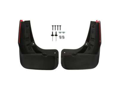 GM Front Splash Guards in Black 84537565