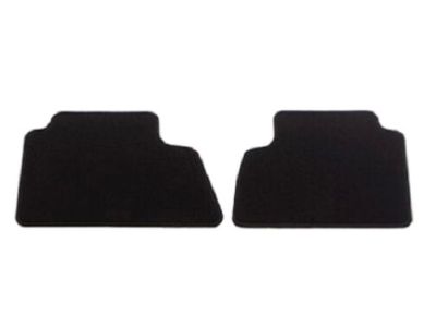 GM First- and Second-Row Carpeted Floor Mats in Jet Black 84553730
