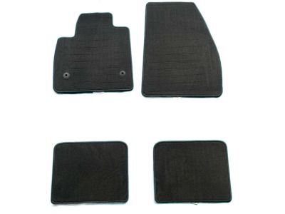 GM First- and Second-Row Carpeted Floor Mats in Dark Ash Gray 84578182