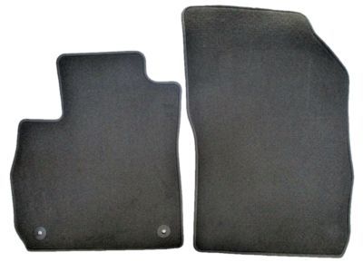GM First- and Second-Row Carpeted Floor Mats in Jet Black 84578183