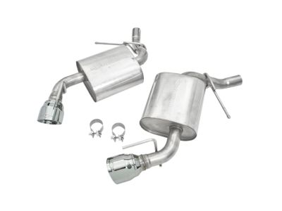 GM 3.6L Axle-Back Dual Exit Exhaust Upgrade System with Polished Tips 84578421