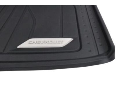 GM Integrated Cargo Liner in Jet Black with Chevrolet Script 84586766