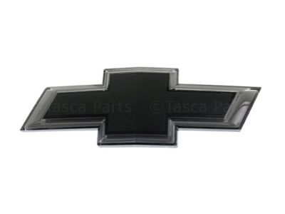 GM Front Illuminated Bowtie Emblem in Black 84602325