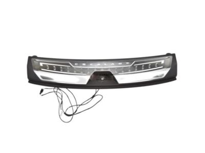 GM Illuminated Cargo Sill Plate in Very Dark Atmosphere with Escalade Script 84645320