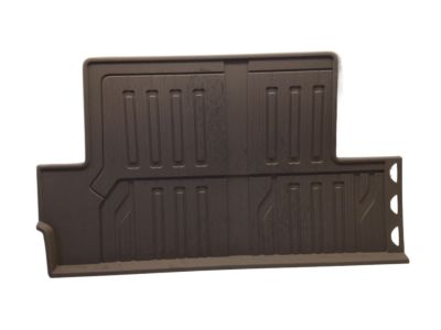 GM Third-Row One-Piece Premium All-Weather Floor Liner in Teak (for Models with Second-Row Bench Seat) 84646794