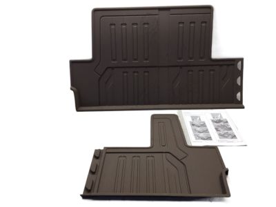 GM Third-Row Interlocking Premium All-Weather Floor Liner in Teak (for Models with Second-Row Bench Seat) 84646794