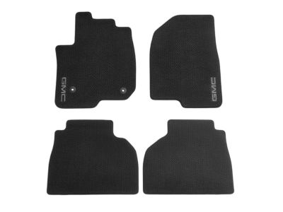 GM Crew Cab First- and Second-Row Carpeted Floor Mats in Jet Black 84655254